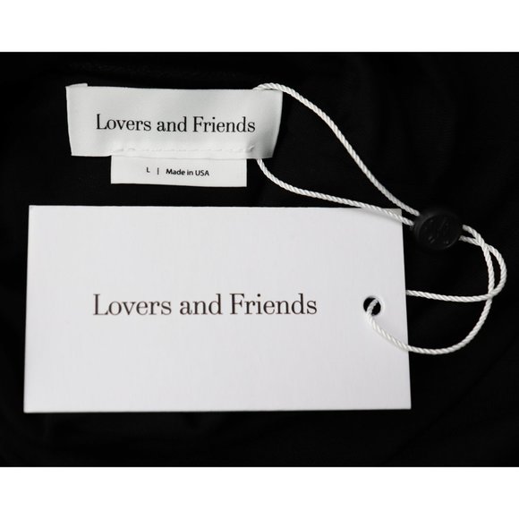 NWT Lovers + Friends Isana Turtleneck Cut Out Long Sleeve Top Black Large - Picture 4 of 9